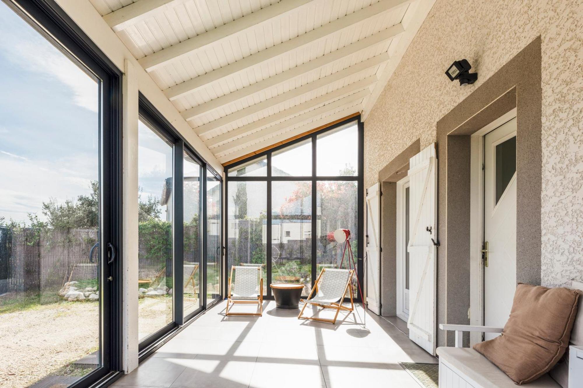 Appartement Beau Loft Face Aux Vignes - 75 M² Avec Véranda